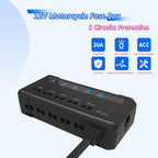 12V Universal Car Motorcycle Fuse Box Relay Kit With Quick Connector