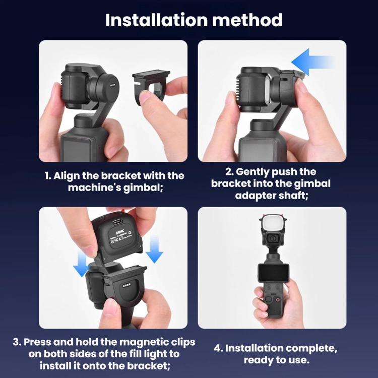 BRDRC Handheld Monster Fill Light
