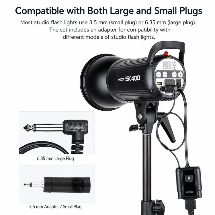 Godox DM16 Camera Flash Sync Universal Wireless Trigger For DSLR Cameras