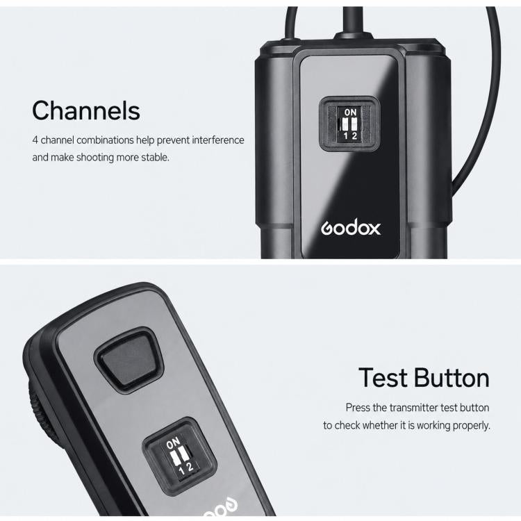 Godox DM16 Camera Flash Sync Universal Wireless Trigger For DSLR Cameras