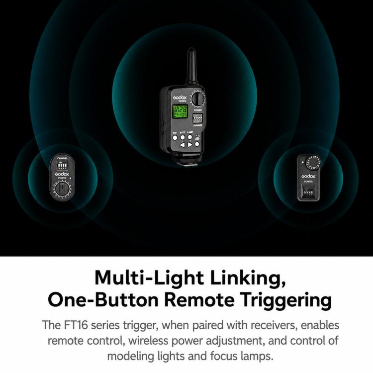 Studio Light Camera Flash Trigger