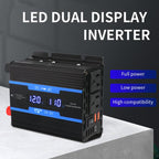 XUYUAN 12V To 110V Car-Modified Sine Wave Inverter 500W With Display Screen
