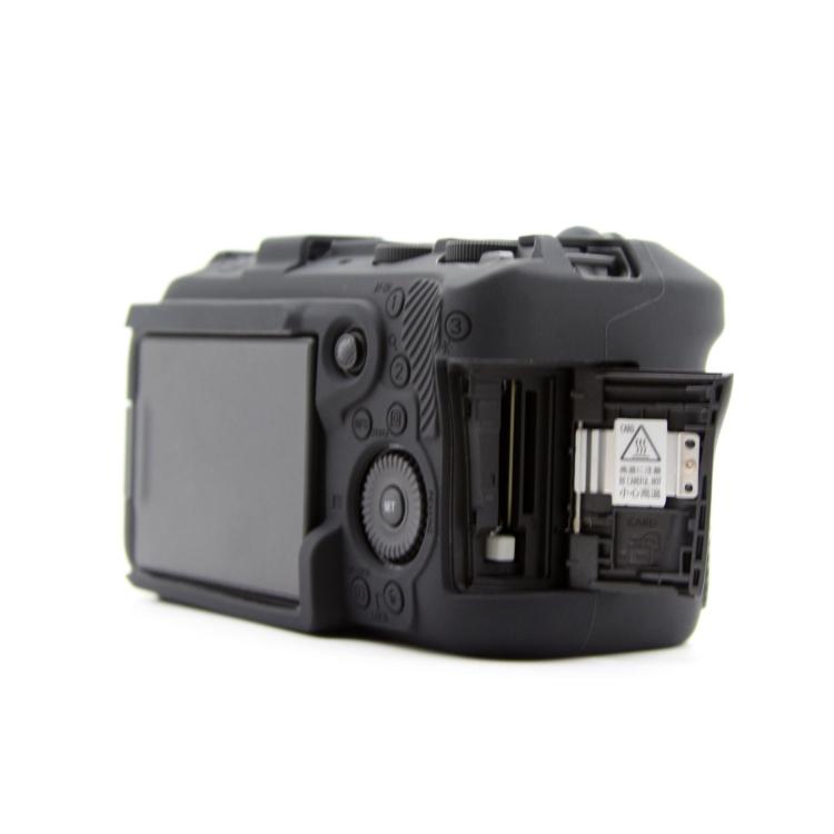 For Canon EOS R6 V Soft Silicone Protective Case — Red