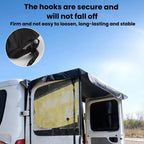 Waterproof Oxford Fabric Truck Tailgate Sun Cover Vehicle Rear Door Sun Shade