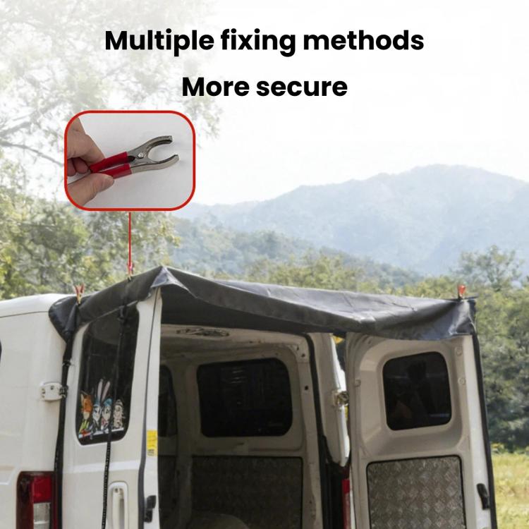 Waterproof Oxford Fabric Truck Tailgate Sun Cover Vehicle Rear Door Sun Shade