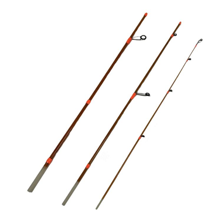Ultralight Trout Fishing Rod 1.4m Travel Spinning Baitcasting Rod Solid Tip Stream Micro Spinfisher — Wood Metal 4-Section Straight Handle