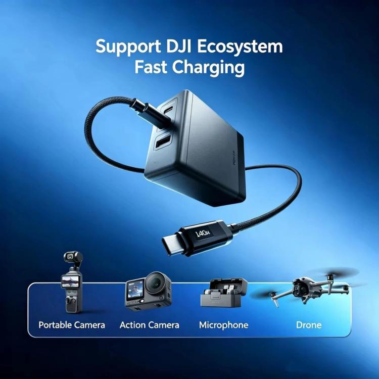Original 140W GaN Charger For DJI Power, CN Plug