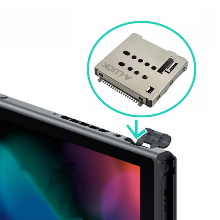 Game Card Slot Reader Socket Compatible with Nintendo Switch / Lite / OLED Consoles Cartridge Slot Port Pin