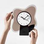 Wozoom Acrylic Desk Clock Living Room Decor Silent Table Clock — view 6