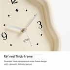 wozoom Modern Irregular Desk Clock Silent Table Clocks For Living Room Decor — view 10