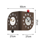 wozoom Corner Wall Clock Double Sided 90 Degree Wrap Around Quartz Clock — view 12