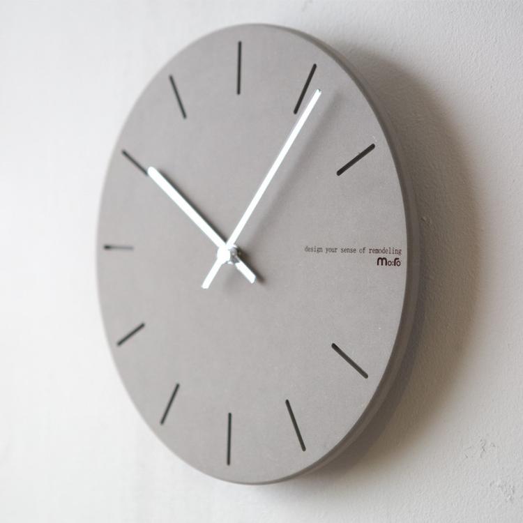 wozoom 12 inch Silent Wall Clock Minimalist Quartz Clock For Office Living Room — view 4