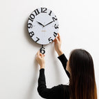 wozoom Modern Wall Clock Living Room Kitchen Decor Silent Clock — view 7