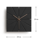 wozoom Silent Modern Wood Pointer Decorative Wall Clock — view 14