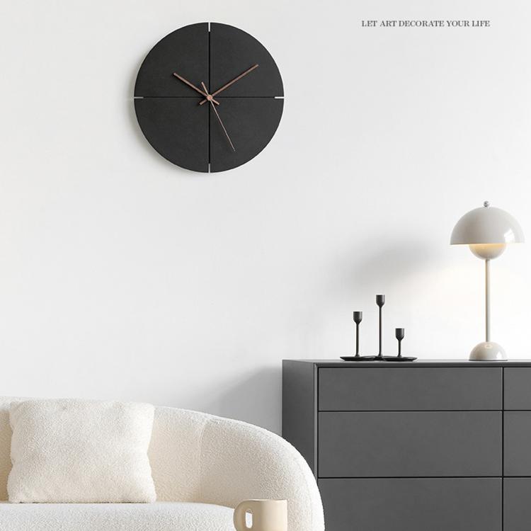 wozoom Silent Modern Wood Pointer Decorative Wall Clock — view 7