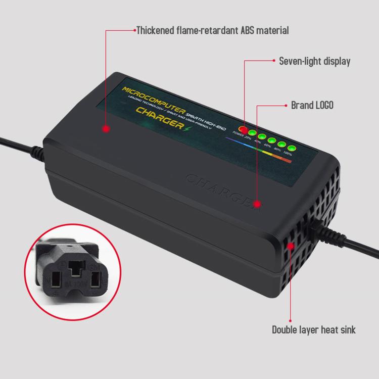Auto Shut-Off Battery Charger For Electric Scooter & E-Bike EU Plug