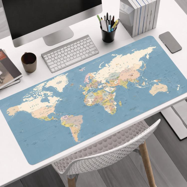 Gaming Mouse Pad Stitched Edges Non-Slip Rubber Base Desk Mat — view 18