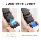 aMagisn Dual-Interface Quick Release Mount for DJI Pocket 4 / 3