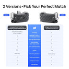 aMagisn Dual-Interface Quick Release Mount for DJI Pocket 4 / 3