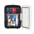 Portable Mini Car Fridge Cooling Box For Dorm Cosmetics & Beverages