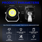 36W 3-Inch Round High-Power Car Truck Spotlight