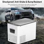 5.6L Compressor Cooling Car Fridge Large Capacity Silent Vehicle Refrigerator