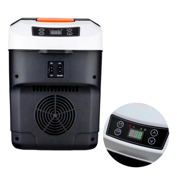 10L Mini Digital Temperature Control Car Fridge Cooling Refrigerator For Drinks Medicine Fruits & Cosmetics US Plug