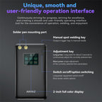 AWithZ U3 Portable Spot Welder with 2.0inch Color Screen Handheld Battery Welder — view 7