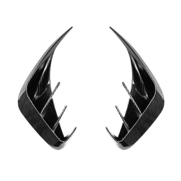 For BMW 3 Series G20 / 320i / 325i / 330i 2019-2022 Rear Wind Knife Modification Parts — Black