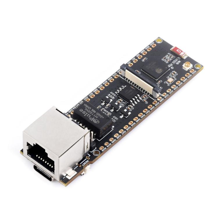 WAVESHARE ESP32-S3 ETH Development Board, 10/100Mbps RJ45 Ethernet Port, Wi-Fi & Bluetooth Support, 240MHz Dual Core Processor