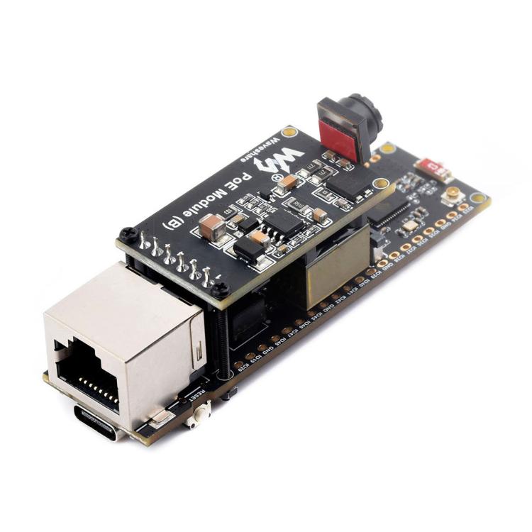 WAVESHARE ESP32-S3 ETH Development Board, 10/100Mbps RJ45 Ethernet Port, Wi-Fi & Bluetooth Support, 240MHz Dual Core Processor