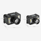 E-SMARTER LED Headlamp With Motion Sensor Zoomable Powerful Headlight USB Rechargeable Head Flashlight — view 18