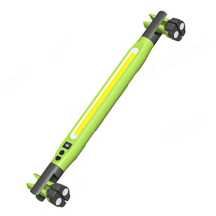 E-SMARTER ZW8905 LED Foldable Inspection Light With Bracket USB-Charging Portable Automotive Repair Work Light — Red