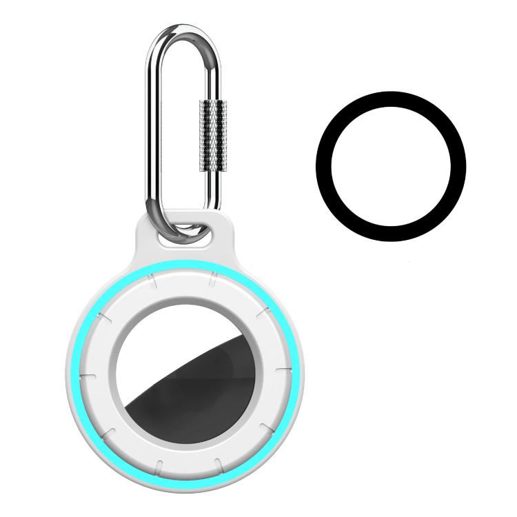 For AirTag 2nd Gen / AirTag 1st Gen Secure Twist Lock Protective Cover with Screw Lock Carabiner