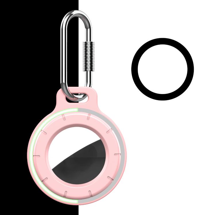 For AirTag 2nd Gen / AirTag 1st Gen Secure Twist Lock Protective Cover with Screw Lock Carabiner