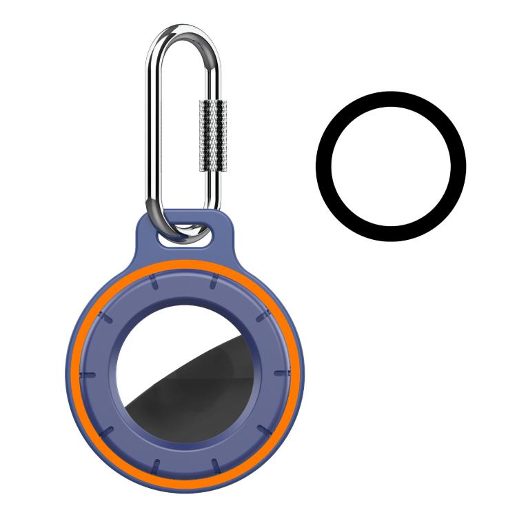 For AirTag 2nd Gen / AirTag 1st Gen Secure Twist Lock Protective Cover with Screw Lock Carabiner
