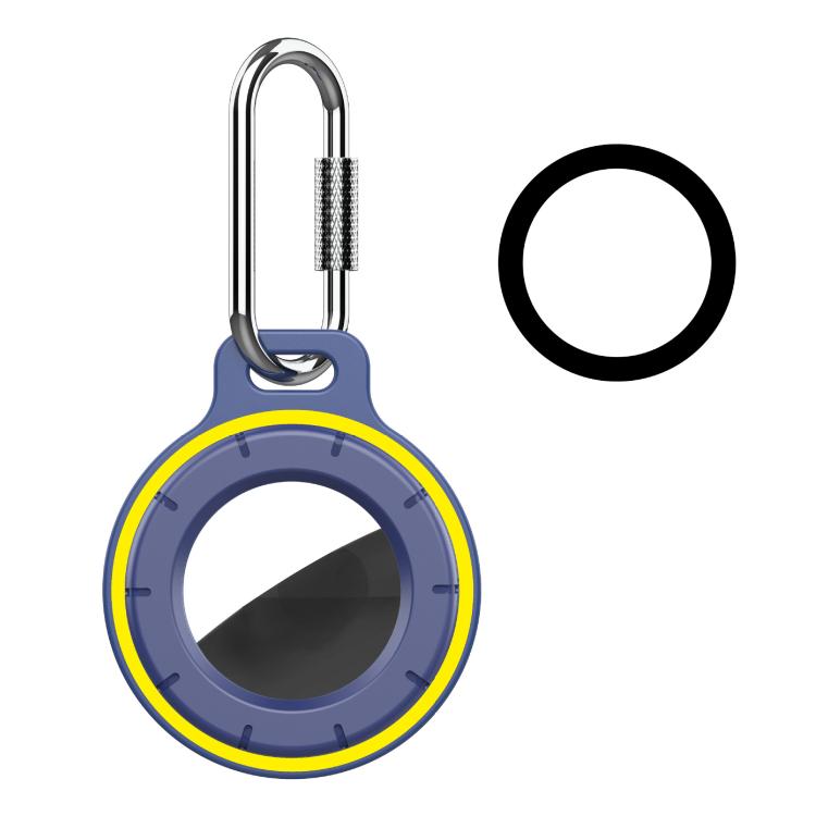 For AirTag 2nd Gen / AirTag 1st Gen Secure Twist Lock Protective Cover with Screw Lock Carabiner