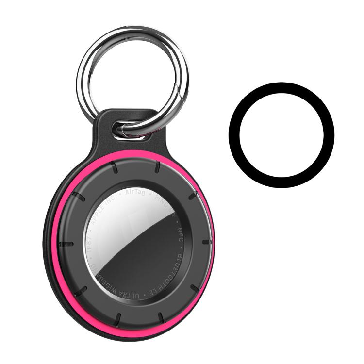 For AirTag 2nd Gen / AirTag 1st Gen Secure Twist Lock Protective Cover With Spring O-Ring