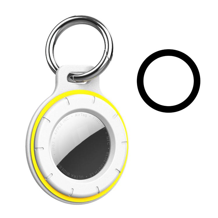 For AirTag 2nd Gen / AirTag 1st Gen Secure Twist Lock Protective Cover With Spring O-Ring