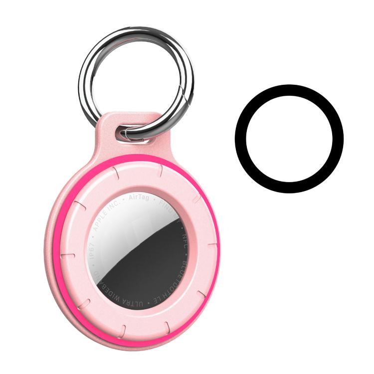 For AirTag 2nd Gen / AirTag 1st Gen Secure Twist Lock Protective Cover With Spring O-Ring