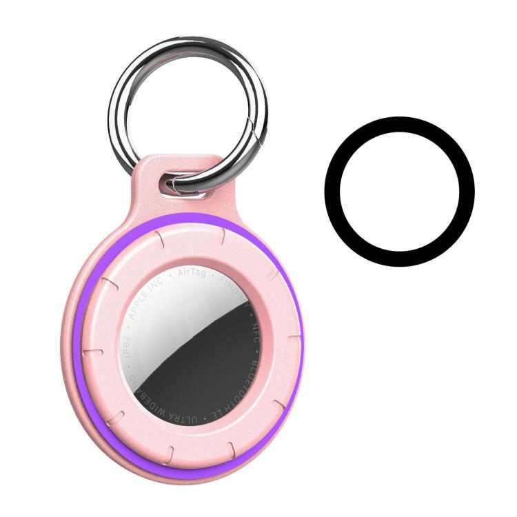 For AirTag 2nd Gen / AirTag 1st Gen Secure Twist Lock Protective Cover With Spring O-Ring