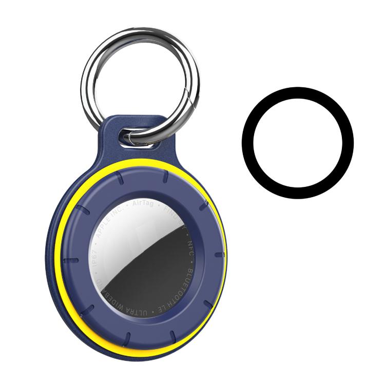For AirTag 2nd Gen / AirTag 1st Gen Secure Twist Lock Protective Cover With Spring O-Ring