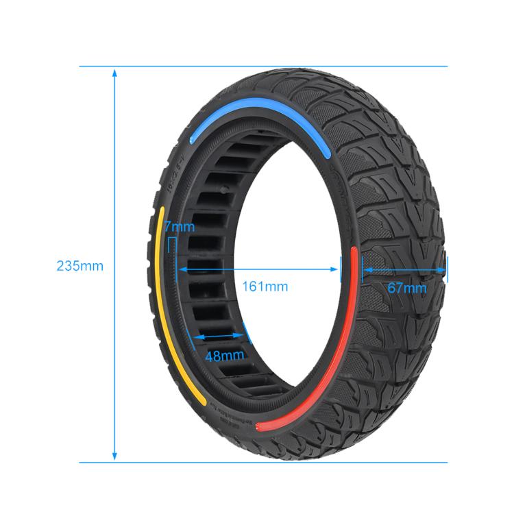 10 X 2.5-7 Inch For Xiaomi 4 Pro / Ultra Electric Scooter Solid Tire