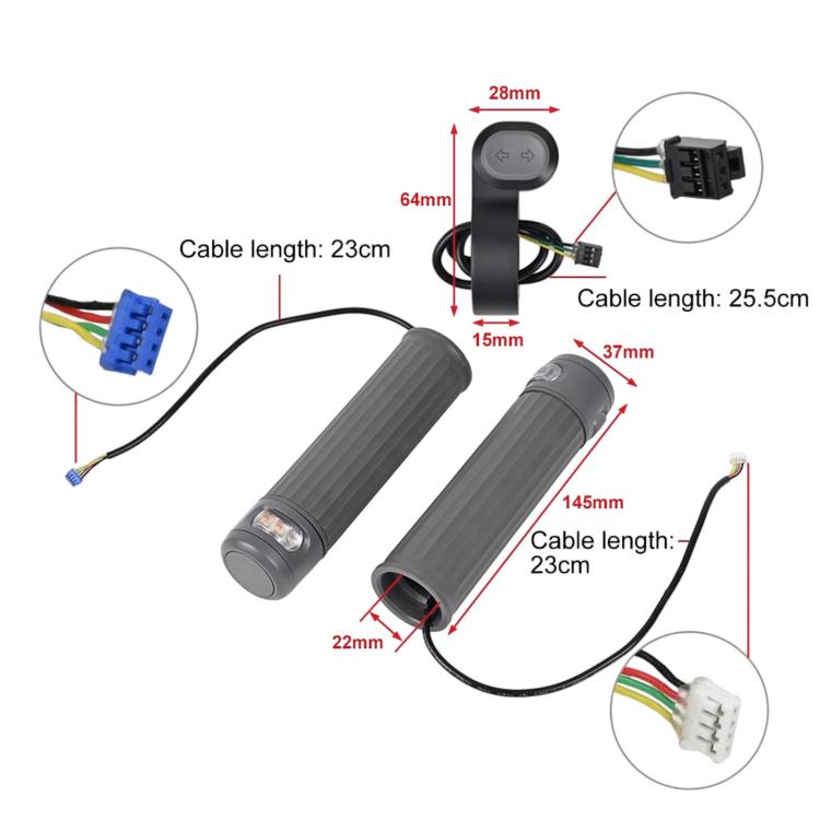 For Xiaomi 4 Pro / Ultra Electric Scooter Handlebar Grips