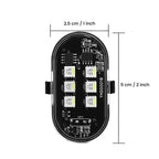 Remote Control Strobe Light For Cars & Motorcycles Wire-Free LED Warning Light For Drones