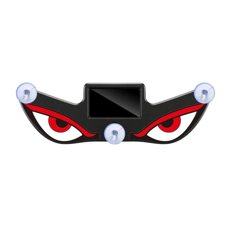 Suction Cup Blinking Solar Car Light Dynamic Multi-Mode LED Window Warning Light — Red Yellow-White