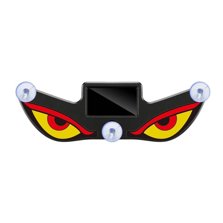 Suction Cup Blinking Solar Car Light Dynamic Multi-Mode LED Window Warning Light — Yellow Red-Yellow