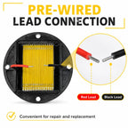 65mm Pneumatic Tweeter Diaphragm Ribbon Ultra Vibration Audio Speaker