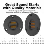 1.5 Inch Ribbon Speaker Pneumatic Car Tweeter