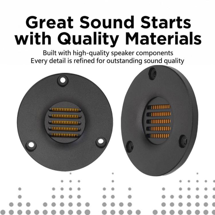 1.5 Inch Ribbon Speaker Pneumatic Car Tweeter